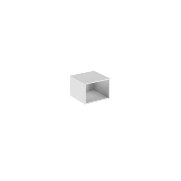 Mobile bagno base sospesa 1 vano Caren 25x35x50,8 cm acero