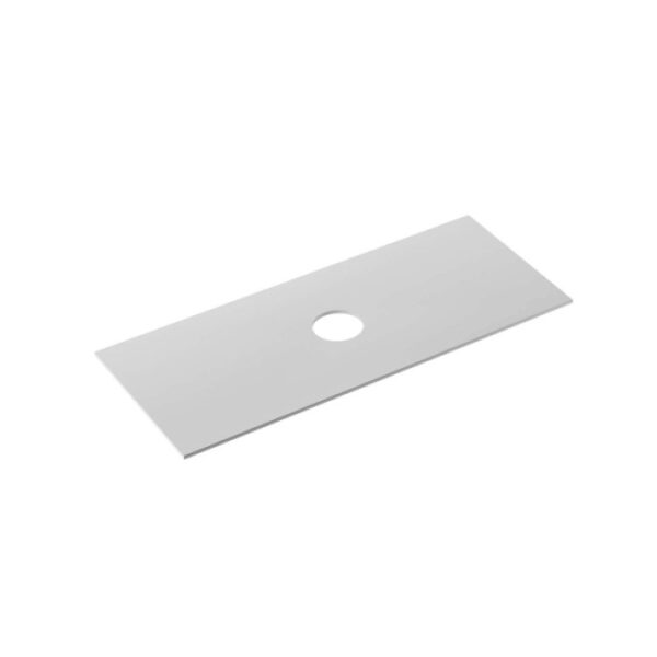 Top bagno nobilitato Caren con foro per lavabo sp 1,2 cm 105,5x51,2 cm