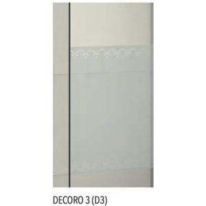 t.b.t. Porta doccia con decoro