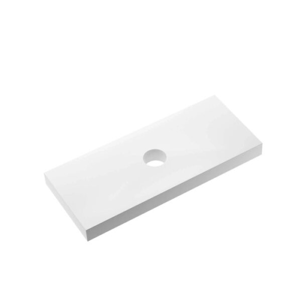Top Obisurface Caren con foro per lavabo sp.10 cm 85,5x51,2 cm