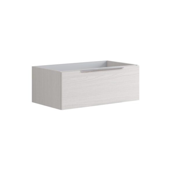 t.b.t. mobile sottolavabo bianco con maniglia per arredo bagno.