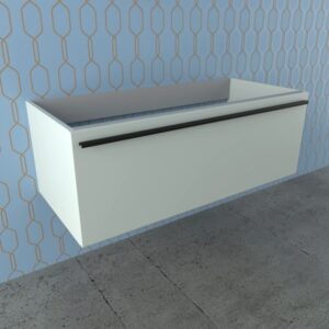 Mobile bagno sospeso bianco della categoria arredo bagno.