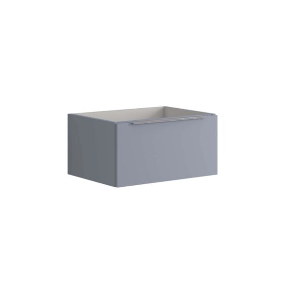 Mobile bagno base lavabo Bali 60 cm 1 cassetto Indaco Opaco