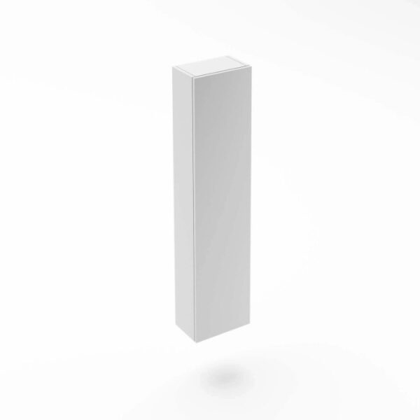 Mobile bagno colonna laccato portascarpe 1 anta L35xH150xP35 cm