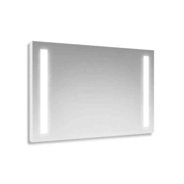 Specchio 2 fasce satinate retroilluminate led 160x70 cm