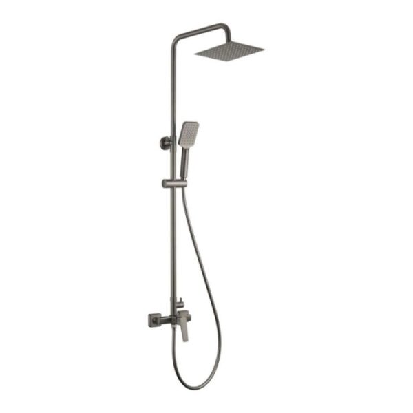Colonna doccia miscelatore Idrostile rivestimento Titanium 250x250 mm