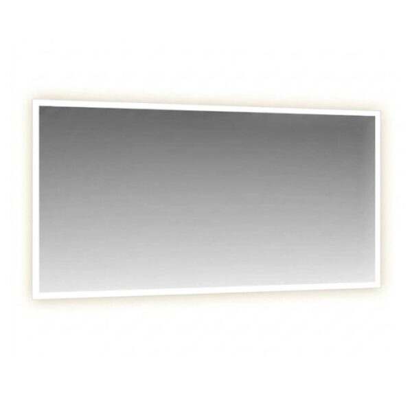 Specchio cornice satinata retroilluminato led 140x70 cm