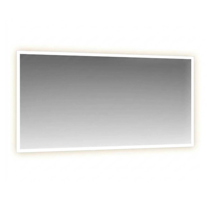 Specchio cornice satinata retroilluminato led 140x70 cm