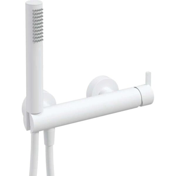 Miscelatore doccia Idrostile Limonar con set bianco