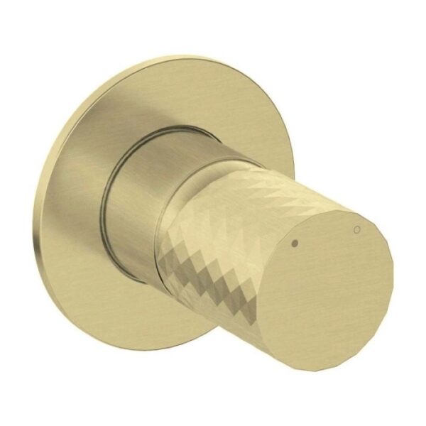 Miscelatore doccia incasso Idrostile Limonar Legos Hexa oro spazzolato