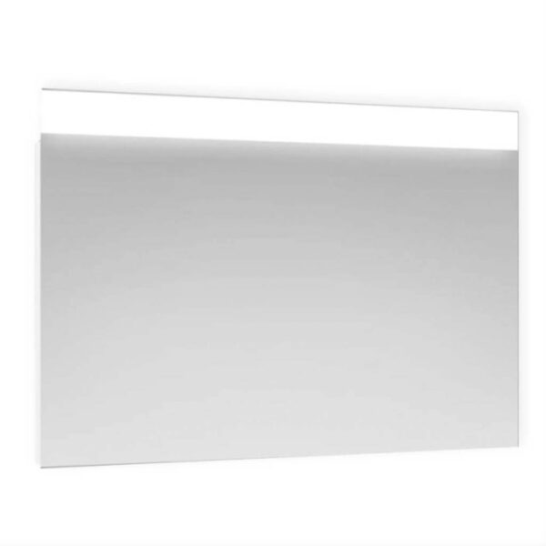 Specchio fascia satinata retroilluminata led sopra Zone 100x70 cm