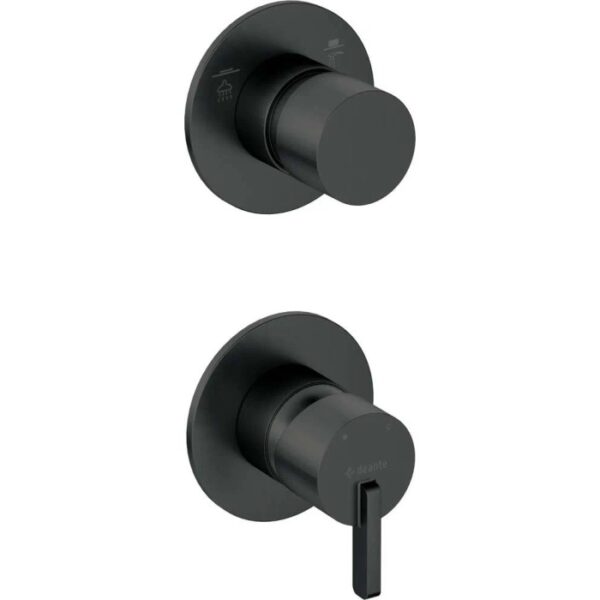 Miscelatore doccia incasso Idrostile Limonar con deviatore Legos nero