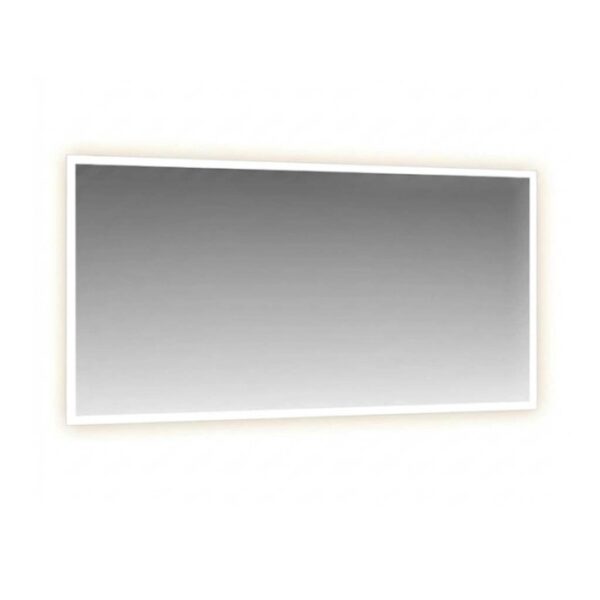 Specchio cornice satinata retroilluminato led 105x70 cm