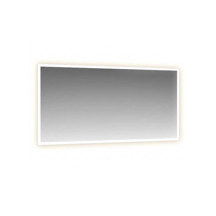Specchio cornice satinata retroilluminato led 135x70 cm