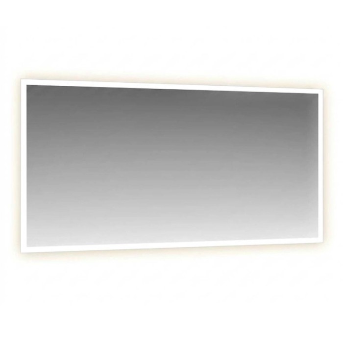 Specchio cornice satinata retroilluminato led 160x70 cm