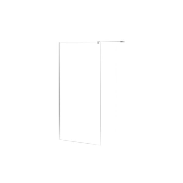 Box doccia walk-in t.b.t. con design minimalista e parete in vetro trasparente.