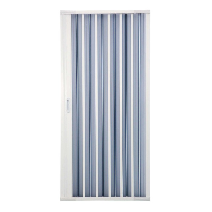 t.b.t. porta doccia pieghevole, bianco/grigio