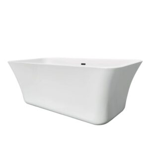 Vasca freestanding t.b.t. bianca, forma moderna.