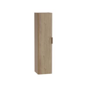 Mobile bagno colonna sospesa Mia Plus Round 35x145 cm golden oak