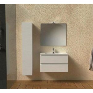 Mobile bagno base lavabo sospesa Pura100 H53xL101xP46 cm Bianco Nord