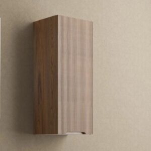Pensile bagno t.b.t., effetto legno con scanalature verticali.