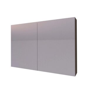 Elemento per mobile bagno t.b.t. grigio con due ante.