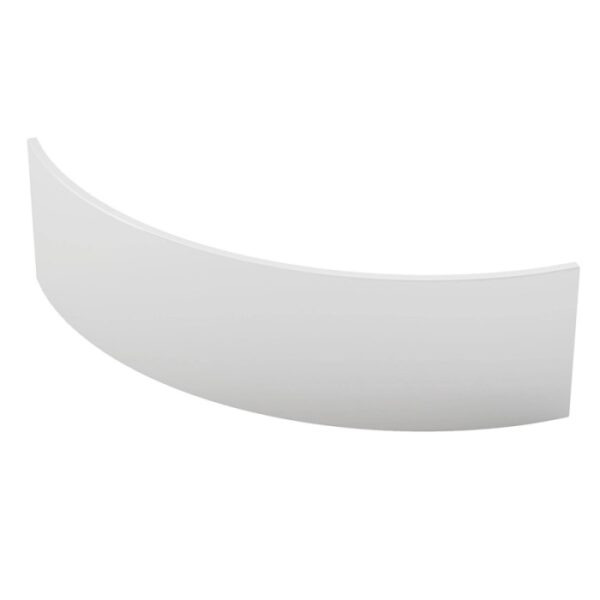 Pannello vasca bianco (t.b.t.) per un design elegante del bagno.