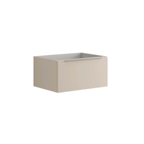 Mobile bagno cassettiera Bali 60 cm 1 cassetto Sabbia Opaco