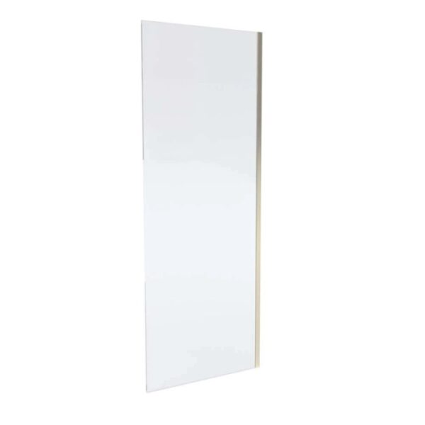 Porta doccia lato fisso Slim 97,5-99 cm oro spazzolato