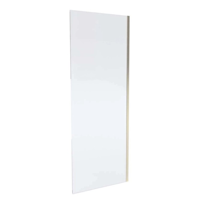 Porta doccia lato fisso Slim 97,5-99 cm oro spazzolato