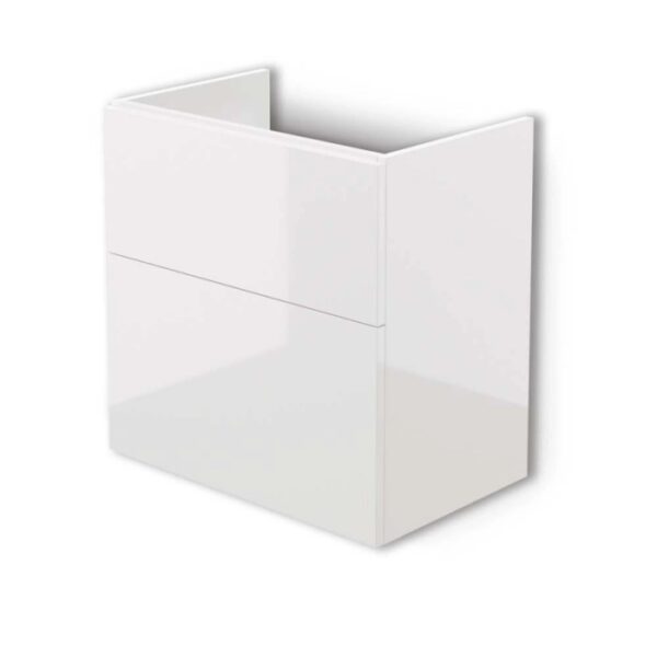 Mobile lavabo senza piano Idrostile 600x600 mm bianco brillante