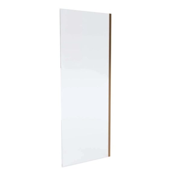 Porta doccia lato fisso Slim 67,5-69 cm oro rosa