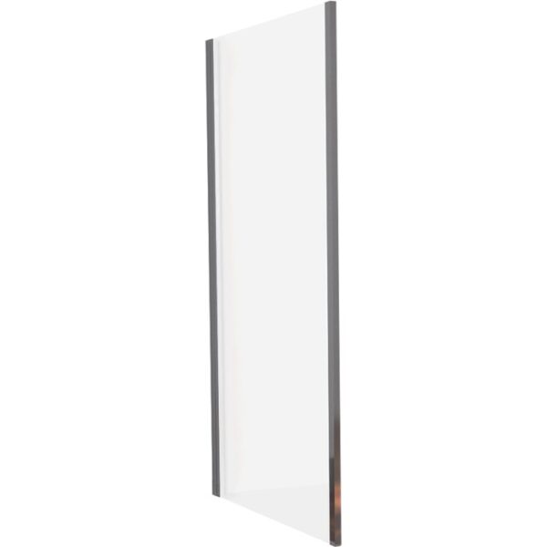 Pannello doccia t.b.t., parete doccia in vetro trasparente per bagni moderni.