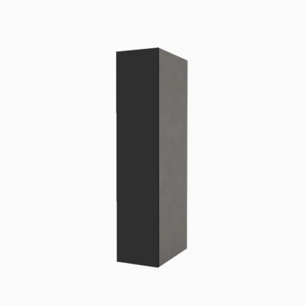Colonna lavanderia anta singola H182xL40xP65 cm Grigio Grafite opaco