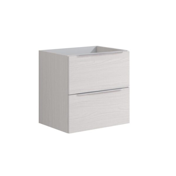 t.b.t. Mobile bagno sospeso con due cassetti e maniglie.