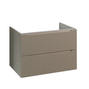 Mobile bagno t.b.t. con due cassetti in beige.