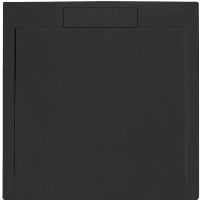 Piatto doccia quadrato nero di t.b.t.