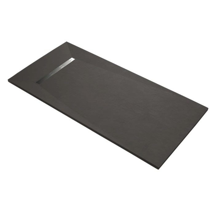 Piatto doccia rettangolare grigio scuro t.b.t.