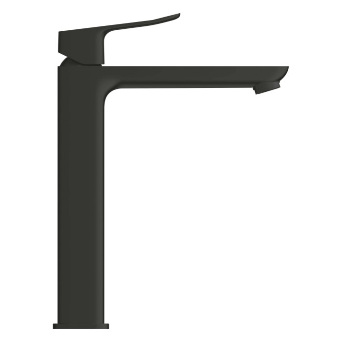 Lavabo da appoggio Grohe Dice nero opaco