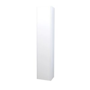 Mobile colonna bianco per arredo bagno, parte della collezione bagno t.b.t.