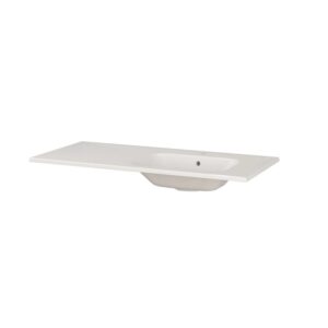 t.b.t. Lavabo in ceramica bianca per bagno e WC.