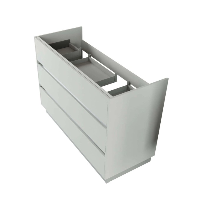 t.b.t. mobile sottolavabo per arredo bagno con tre cassetti.