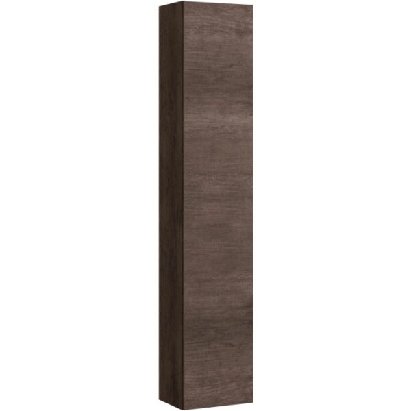 Mobile colonna bagno t.b.t. effetto legno per maggiore spazio.