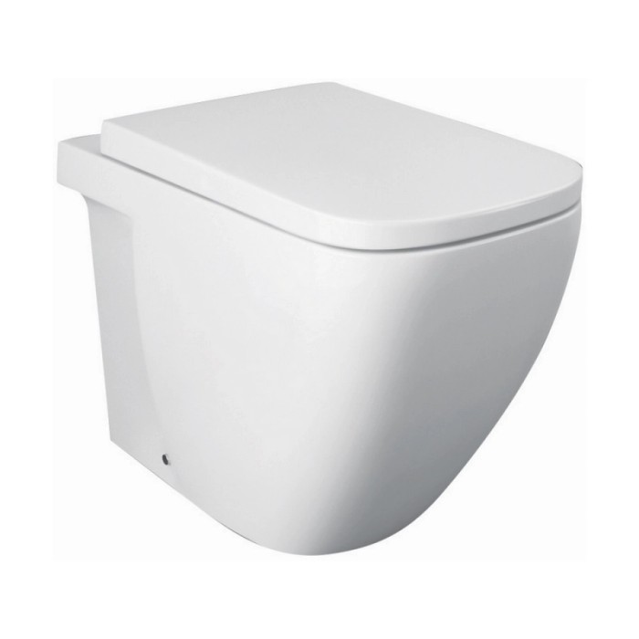 WC sospeso bianco (t.b.t.) della categoria WC filo muro.