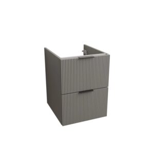 t.b.t. Mobile bagno sospeso con due cassetti.