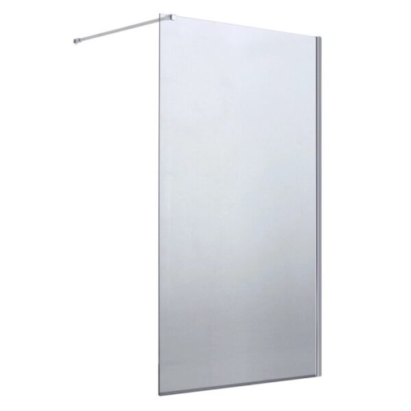t.b.t. Box doccia walk-in con barra di supporto.