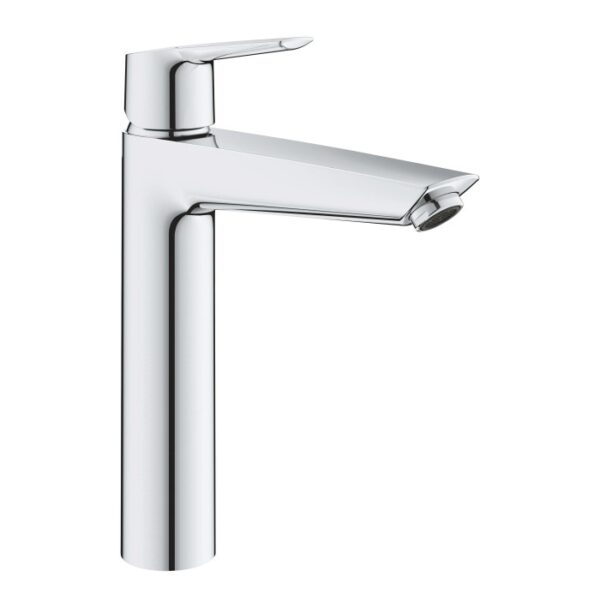 Miscelatore lavabo Grohe QuickFix Start XL lucido con bocca alta.