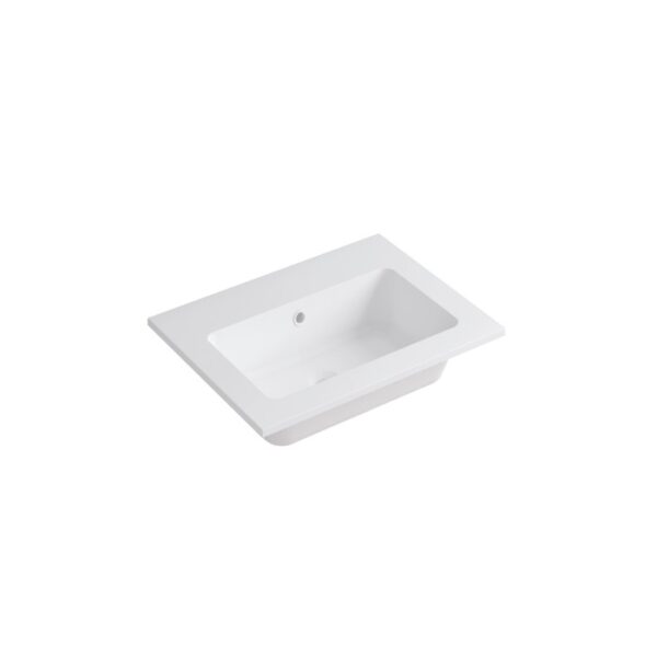 Lavabo singolo bianco t.b.t. per il bagno.