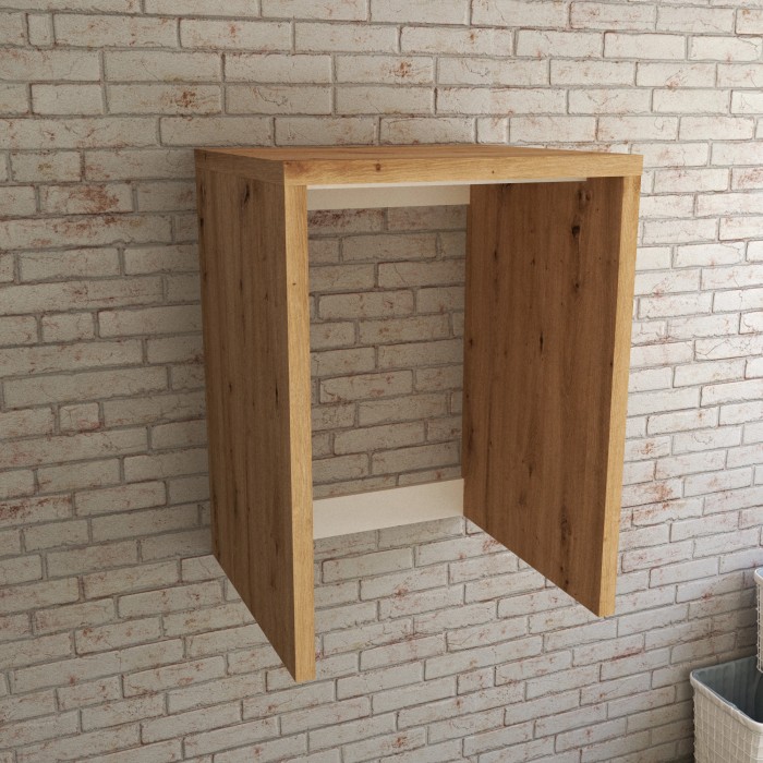 t.b.t. mobile bagno sospeso effetto legno.