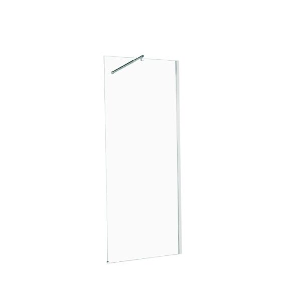 t.b.t. Box doccia walk-in con barra di stabilizzazione.